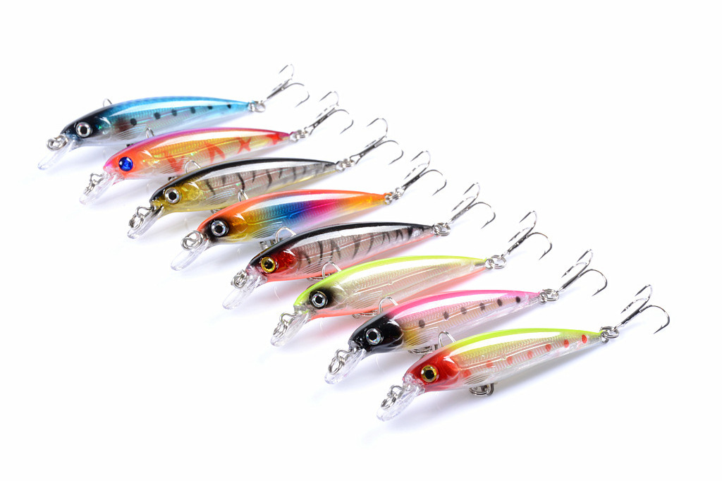 Jetshark 9colors 90mm/7.3g Cheap minnow lure Long Casting Sinking Minnow Hard Fishing Lure floating minnow lure