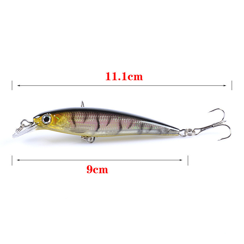 Jetshark 9colors 90mm/7.3g Cheap minnow lure Long Casting Sinking Minnow Hard Fishing Lure floating minnow lure