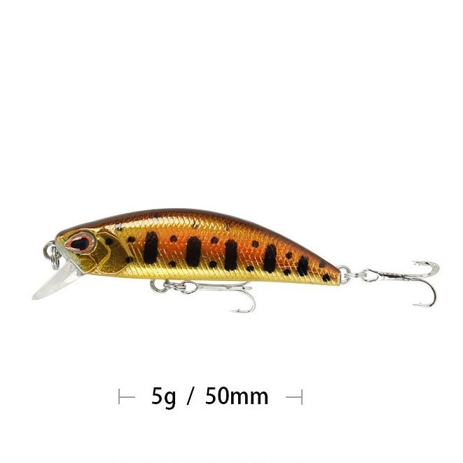 Jetshark 5.5cm 5g 15colors Artificial Sinking Bait Sea Saltwater Pike Bass Fish Mini Plastic Minnow Fishing Lure