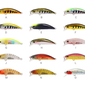 Jetshark 50mm 5g 15 Colors isca Artificial Bait Saltwater Freshwater Trout Slow Sinking Hard Minnow Fishing Lures