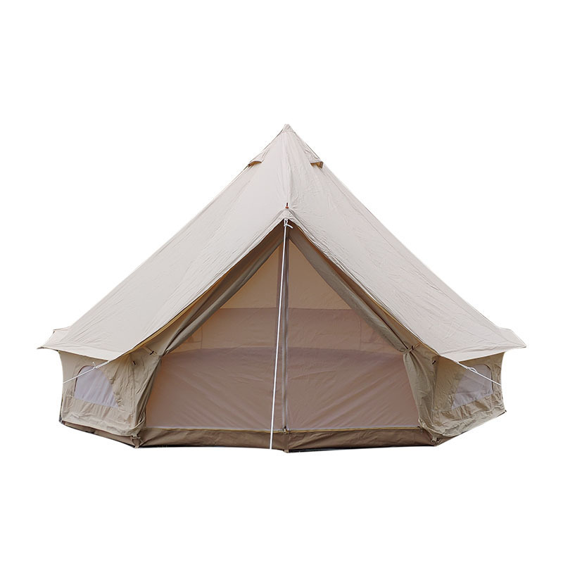 Jetshark Modern Wild Luxury Camping Hotel Cotton Oxford Cloth Field Retro Rainproof Windproof Flame Retardant Bell Tent