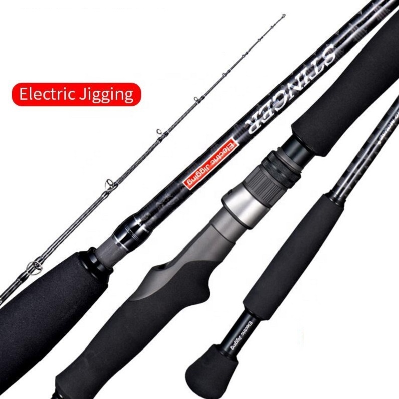 Madmouse Stinger Electric Jigging Fishing Rod 1.9m 26-30kg Power Lure Max400 PE3-8 Japan Quality Saltwater Rod Boat Casting Rods