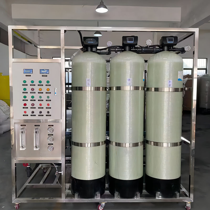 cheap 500LPH water treatment equipment reverse osmosis pure water machine commercial alkaline water machinery  in china