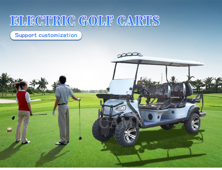 wholesale golf cart electric utility vehicle golf cart 6 seater golf cart luxury