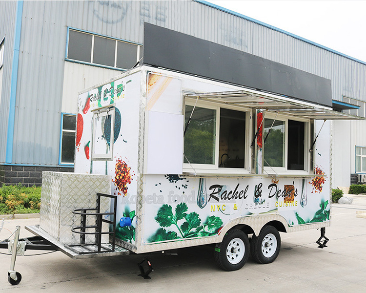 Mobile kitchen automatic food truck full domestic food car mobile salon and spa