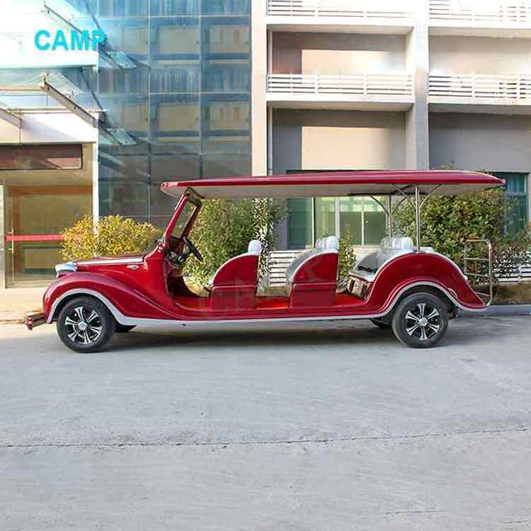 Electric Vintage Car Antique Vintage Electric Car 72V Vintage Classic Sightseeing Car