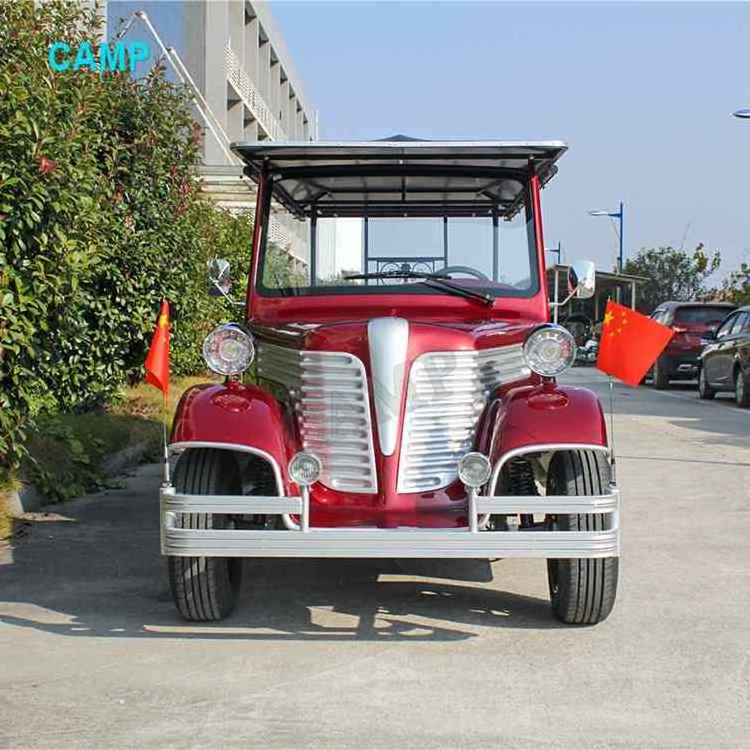 Electric Vintage Car Antique Vintage Electric Car 72V Vintage Classic Sightseeing Car