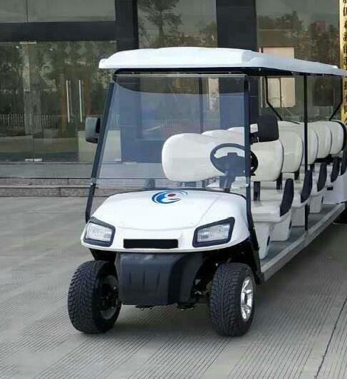 Electric golf cart 12 passengers high quality golf buggy