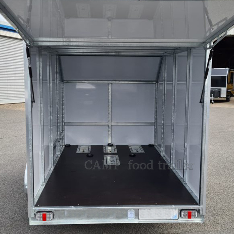 Concession trailer small enclosed trailer 5x8 enclosed cargo trailers