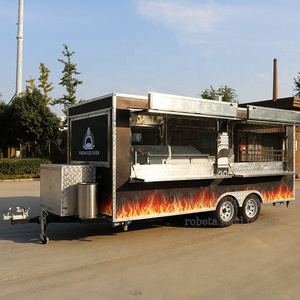 Custom-made gas mobile food truck pizza trailer foodtrack Medium Size