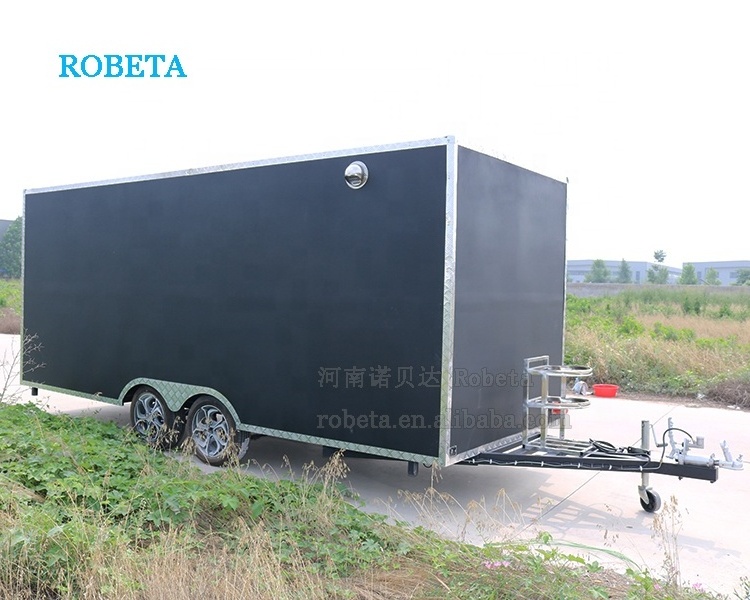 Venta de Food Truck Coffe Rotissoire Taco Food Truck With Toilet Solar Panel