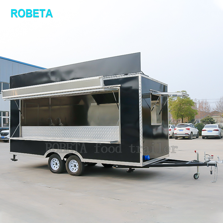 Remorque Hot dog mobile Foodtrailer Small Food Truck Restaurant Equipment Camiones Fruit Food Truck Kiosk For Sale coffee truck