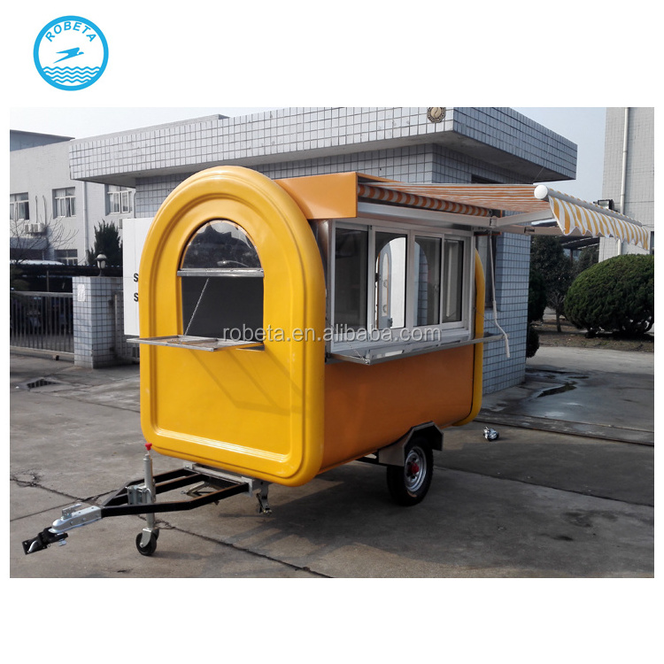 Fiberglass Enclosed Trailers / Food Trailer Airstream Made in China