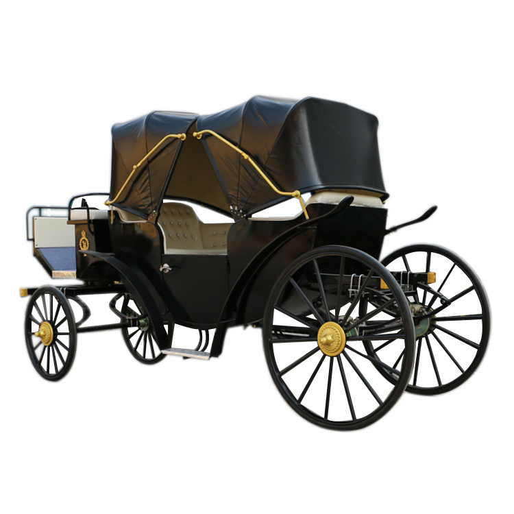 High Quality tourist sightseeing horse carriage/Cinderella Horse Drawn Carriage For Sale