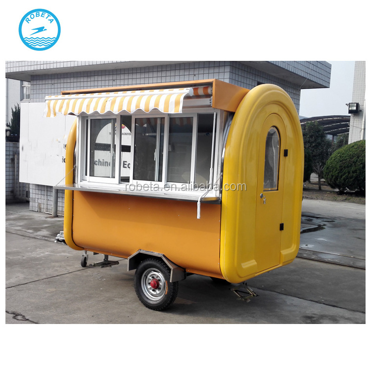 Fiberglass Enclosed Trailers / Food Trailer Airstream Made in China