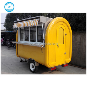 Fiberglass Enclosed Trailers / Food Trailer Airstream Made in China