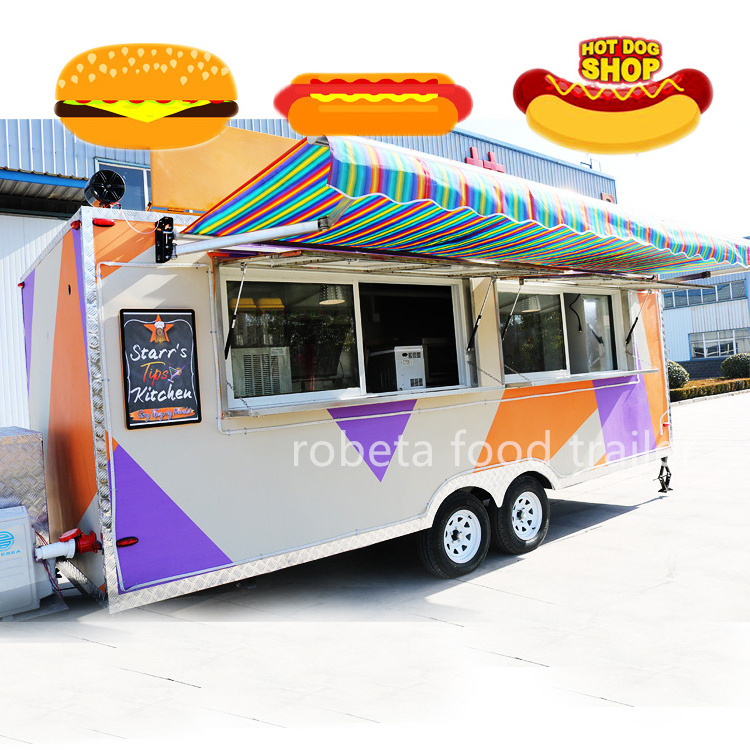 Beverage food truck mobile bar big food truck for fried chicken US mobile bar beer truck coffee shop container for sale