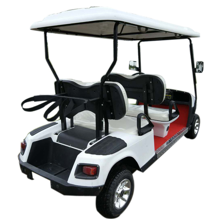 4 passenger gas powered 4 wheel drive popular small golf cart for sale