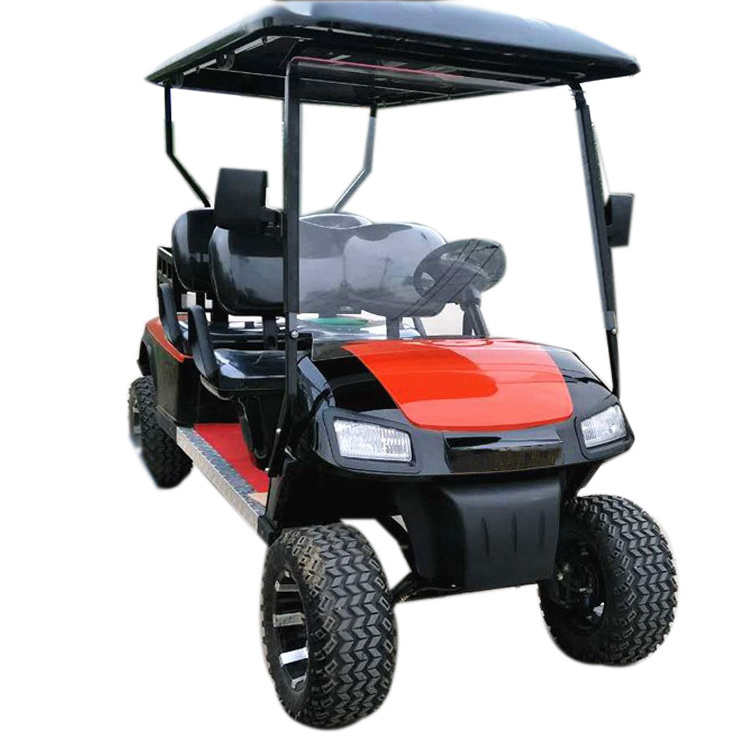 4 passenger gas powered 4 wheel drive popular small golf cart for sale