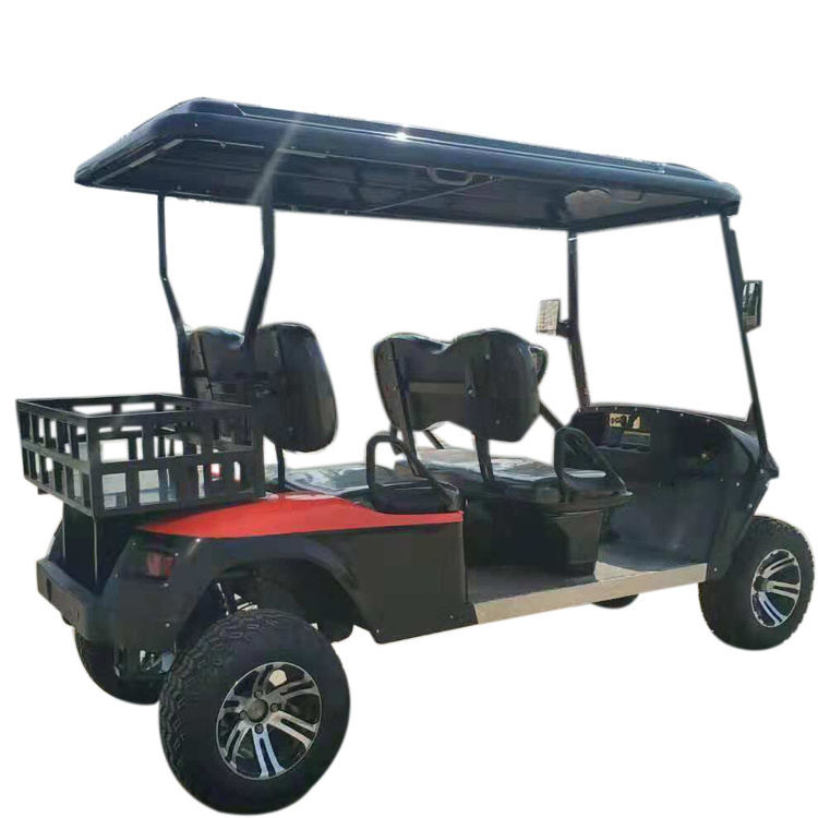 4 passenger gas powered 4 wheel drive popular small golf cart for sale