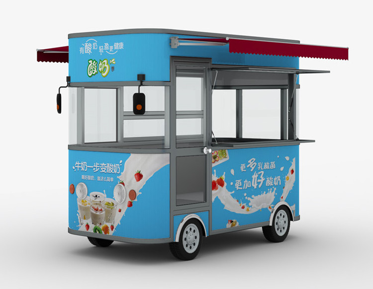 street mobile electric food cart truck bus kitchen snack restaurant prices electric mobile food car with wheels