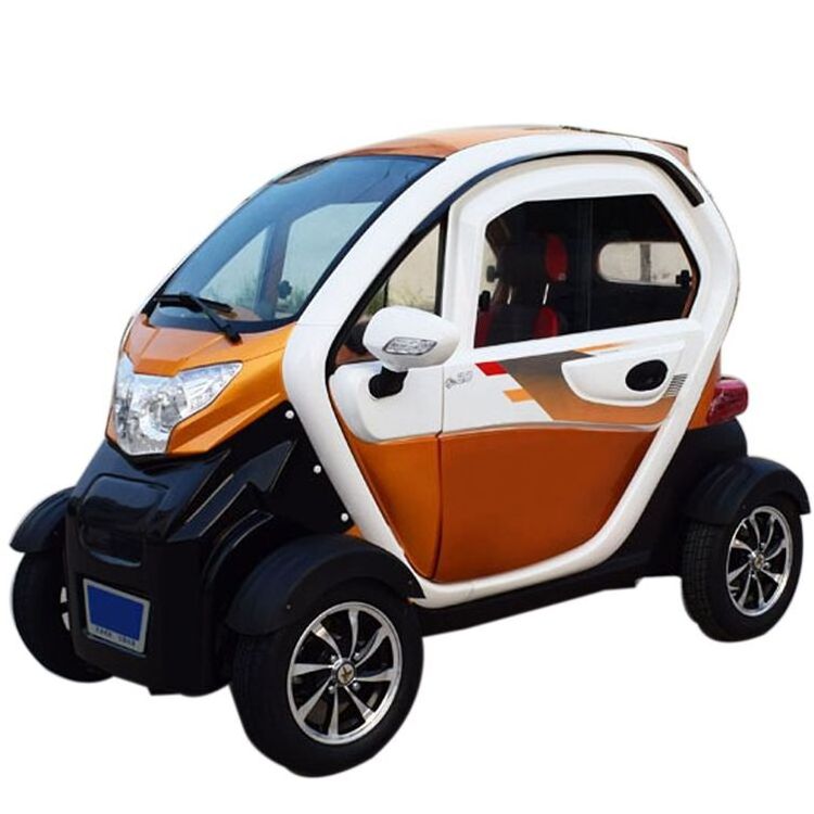 50cc Two Seater Mini Electric Car Two Person Big Wheel Pedal Car Electric Scooter