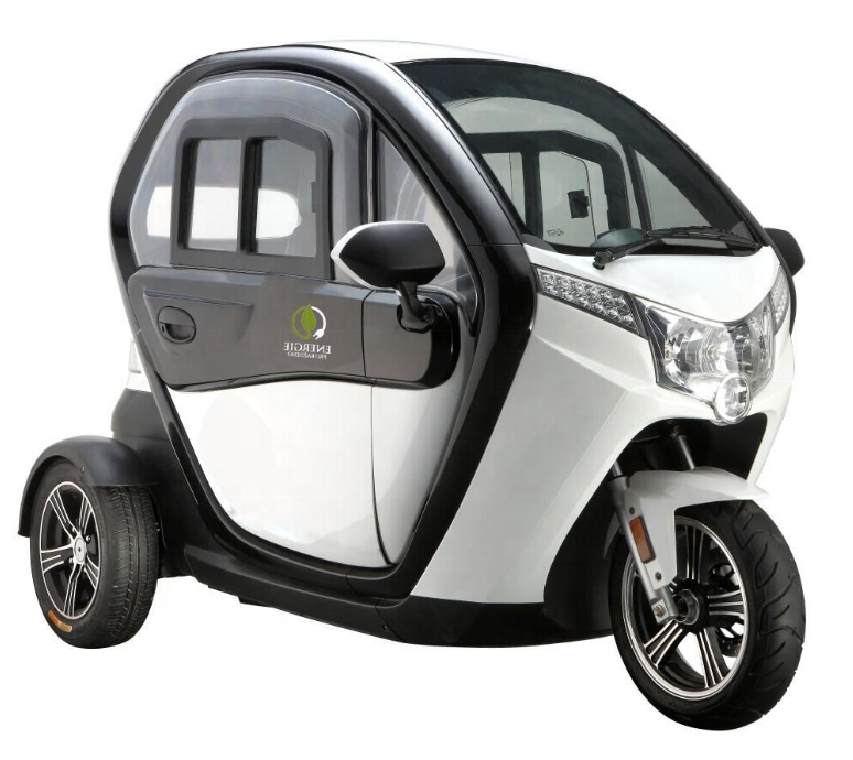 3 Wheel 2 Door Fully Enclosed Lithium Battery  Mobility Scooter /Mini Electric Tricycle