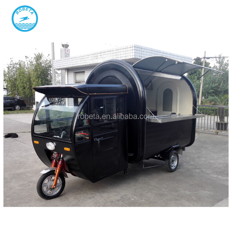 new condition electric mobile mini food cart/churros food trailer