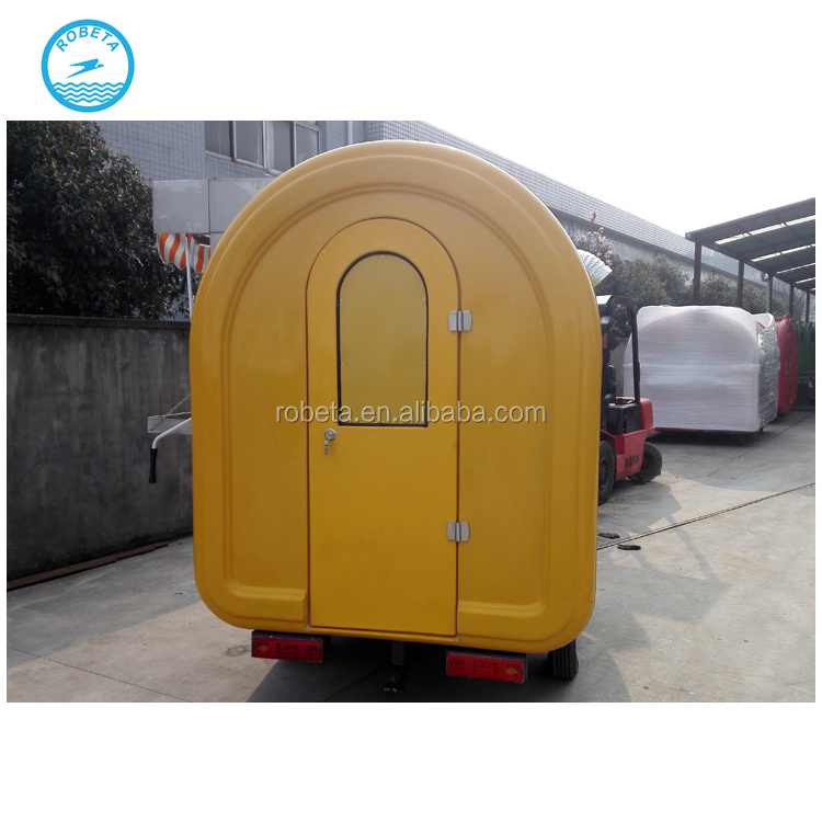 Fiberglass Enclosed Trailers / Food Trailer Airstream Made in China