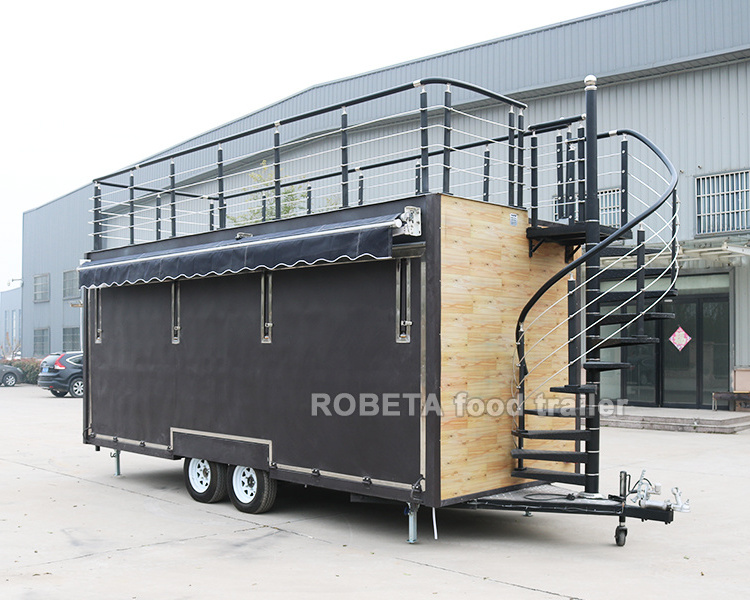 Coffee Trailer Vans mobile kitchen churros trucks used food truck trailer for sale