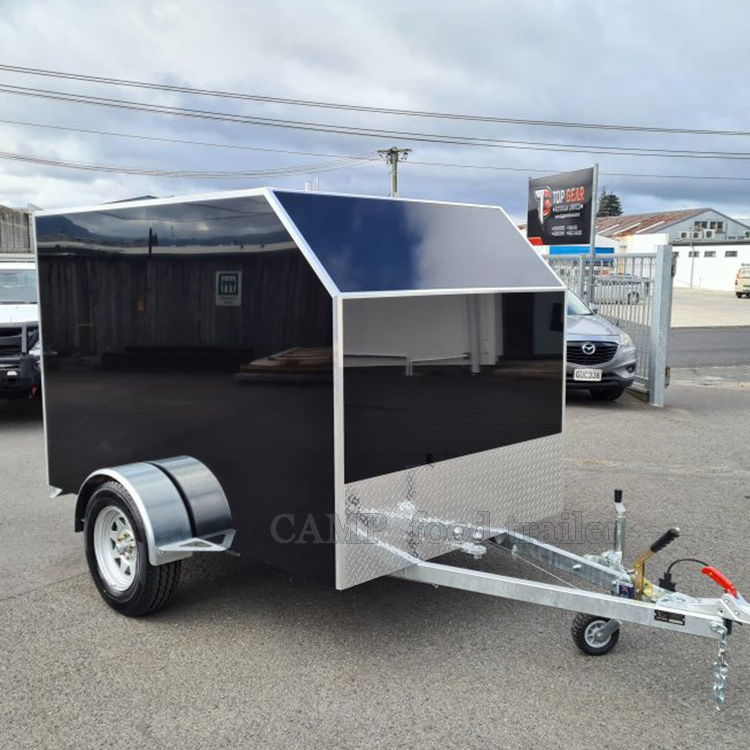 Concession trailer small enclosed trailer 5x8 enclosed cargo trailers