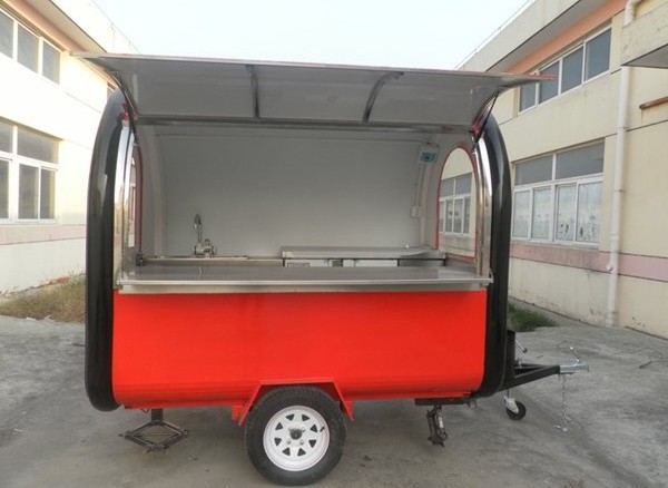 2020 fashion ice cream maker food cart for sale mobile italian food trailer