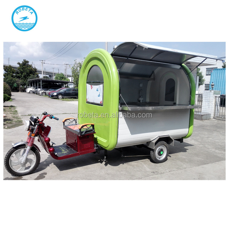 2017new design moto food truck trailer for panama food jual food truck