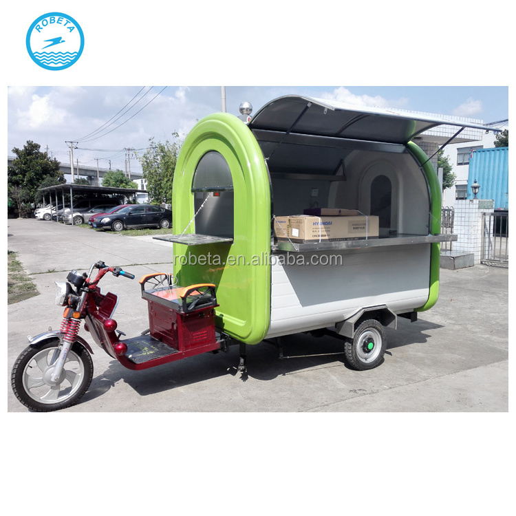 2017new design moto food truck trailer for panama food jual food truck