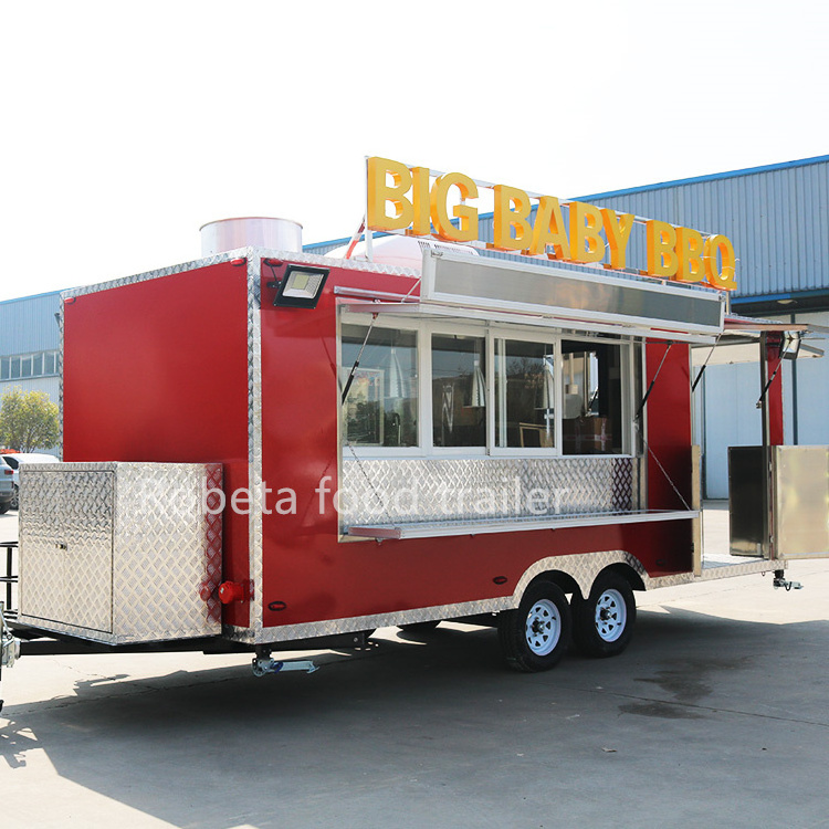 Beverage food truck mobile bar big food truck for fried chicken US mobile bar beer truck coffee shop container for sale