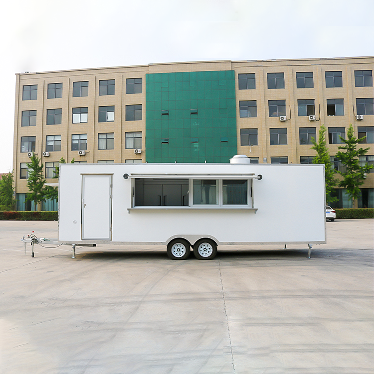 Robetaa Cheap Chicken Frying Food Truck Mobile Food Trailer for Sale High Quality Food Cart