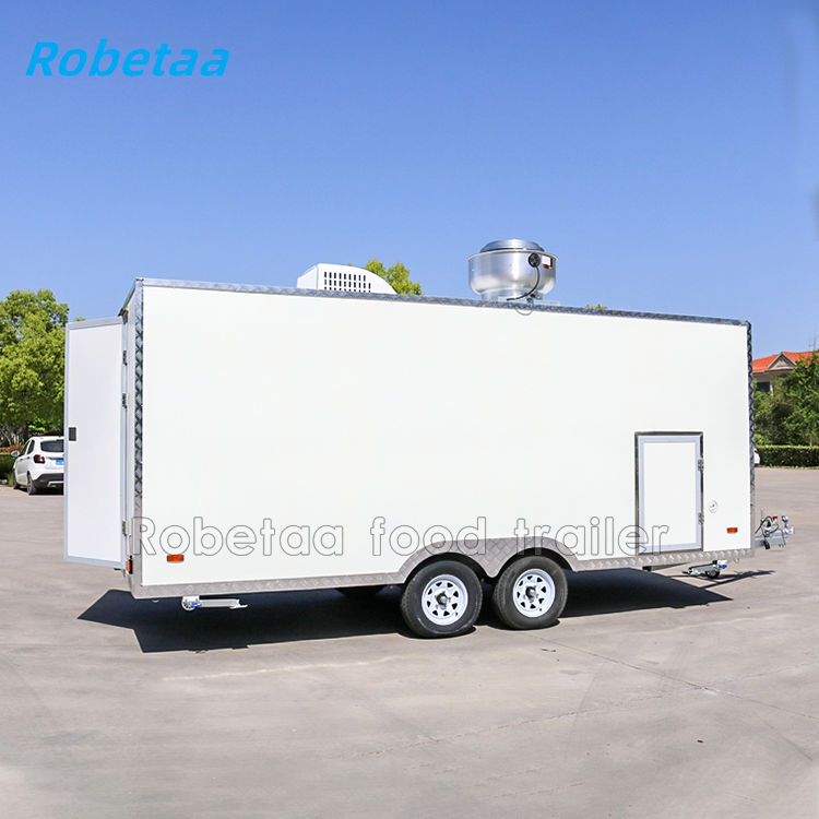 Robetaa professional design food trailers fully equipped usa fitted food truck mexican food cart ice cream bbq shop