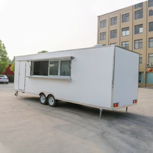 Robetaa Cheap Chicken Frying Food Truck Mobile Food Trailer for Sale High Quality Food Cart