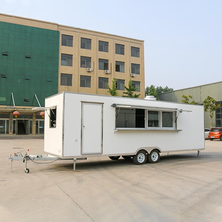 Robetaa Cheap Chicken Frying Food Truck Mobile Food Trailer for Sale High Quality Food Cart