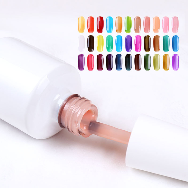 Colors Glass Top Coat Colorful Uv Gel Replenish Kit Clear lasting Top Coat Gel Nail Polish