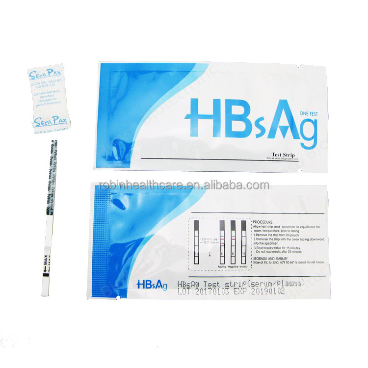 medical HbsAg strip rapid Test