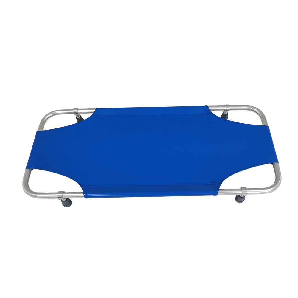 Medical Veterinary Equipment 120X52x11cm Aluminum alloy + Oxford cloth Animal Pet Stretcher