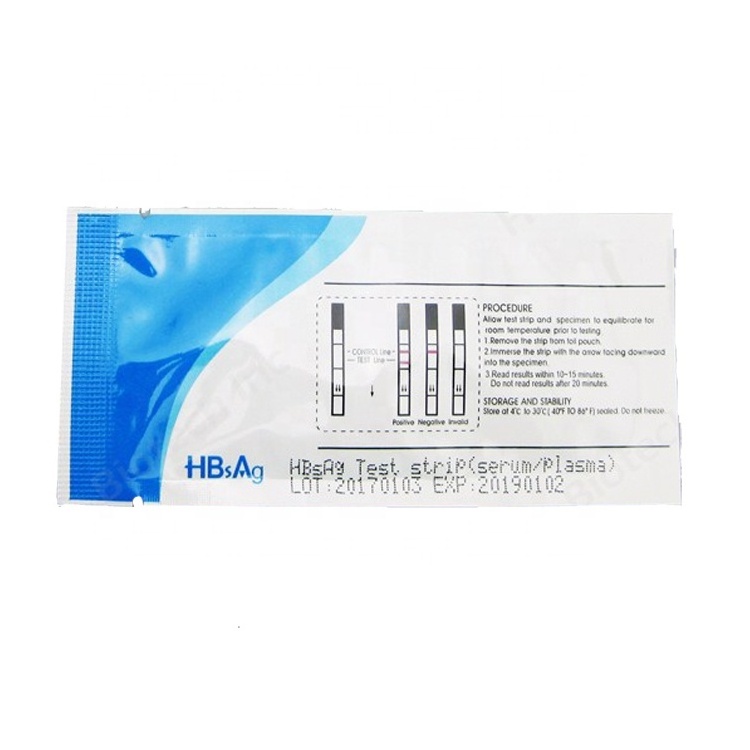 medical HbsAg strip rapid Test