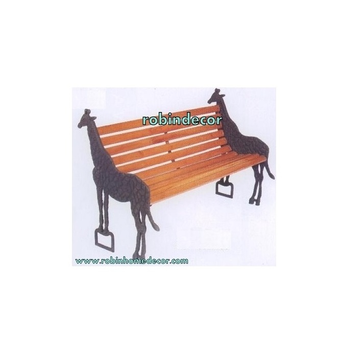 Indian Supplier Car Accessories Metal Legs Cast Iron Bench for Public Park Bench Available in Multi Design from India