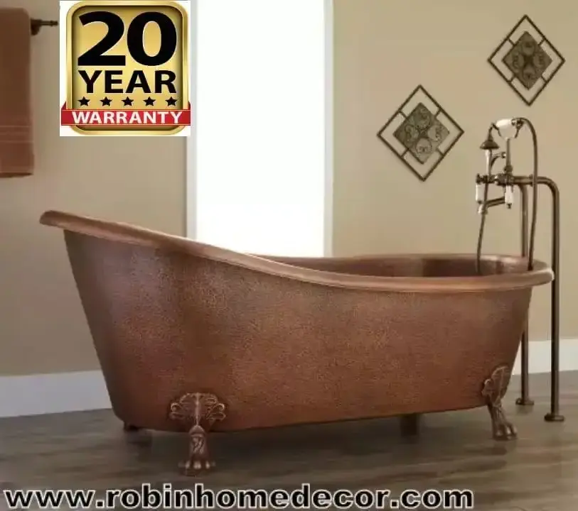 High on Demand Portable Copper Bathtub for Adults Luxury Copper Bathtub Available at Affordable Price