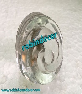 Customized Antique Style Clear Glass Door Knob for Door and Window Use for Worldwide Export from India