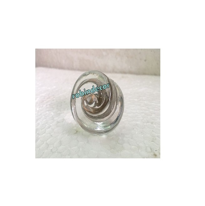 Customized Antique Style Clear Glass Door Knob for Door and Window Use for Worldwide Export from India