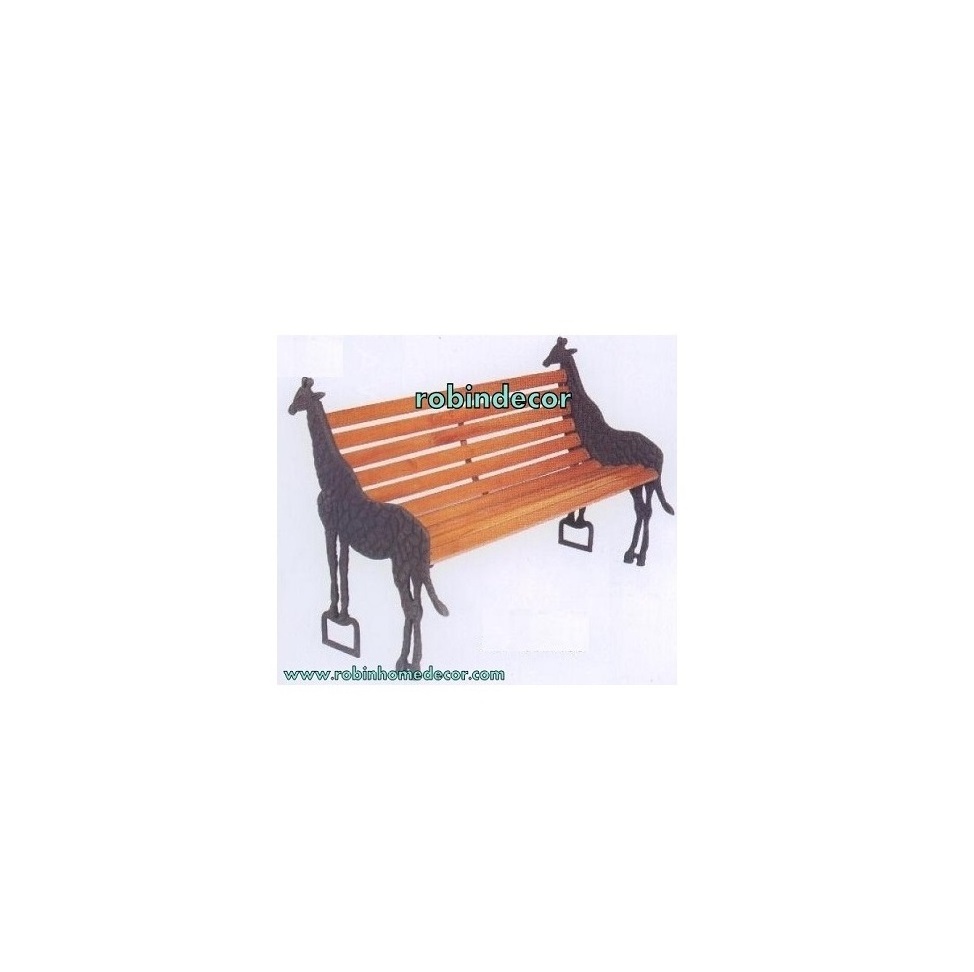 Indian Supplier Car Accessories Metal Legs Cast Iron Bench for Public Park Bench Available in Multi Design from India