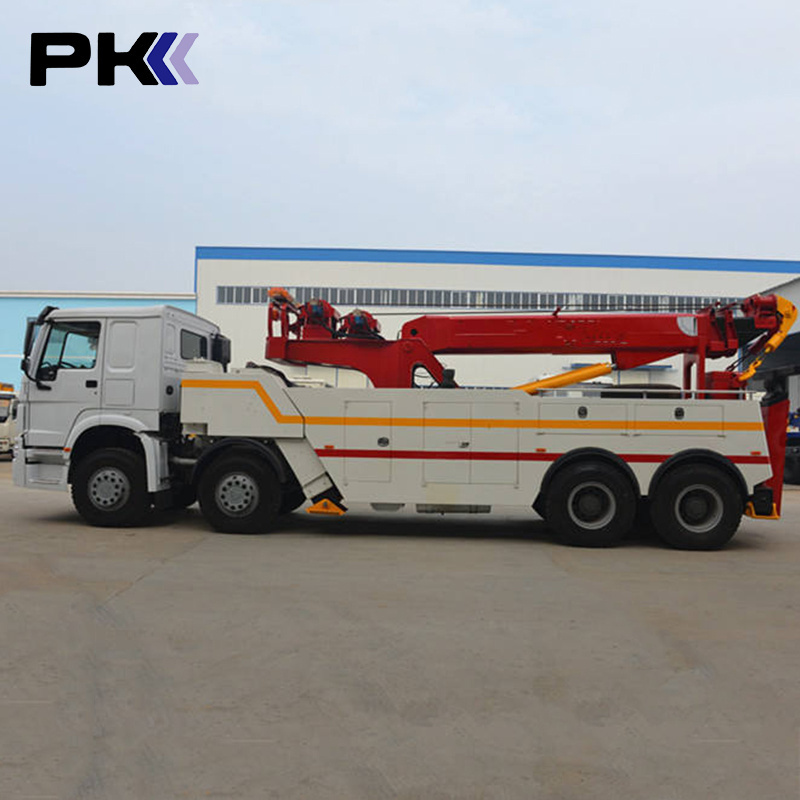 Sinotruk Howo 8x4 6x4 20 Ton Wrecker Tow Truck Shacman Rotator Towing Wrecker Truck