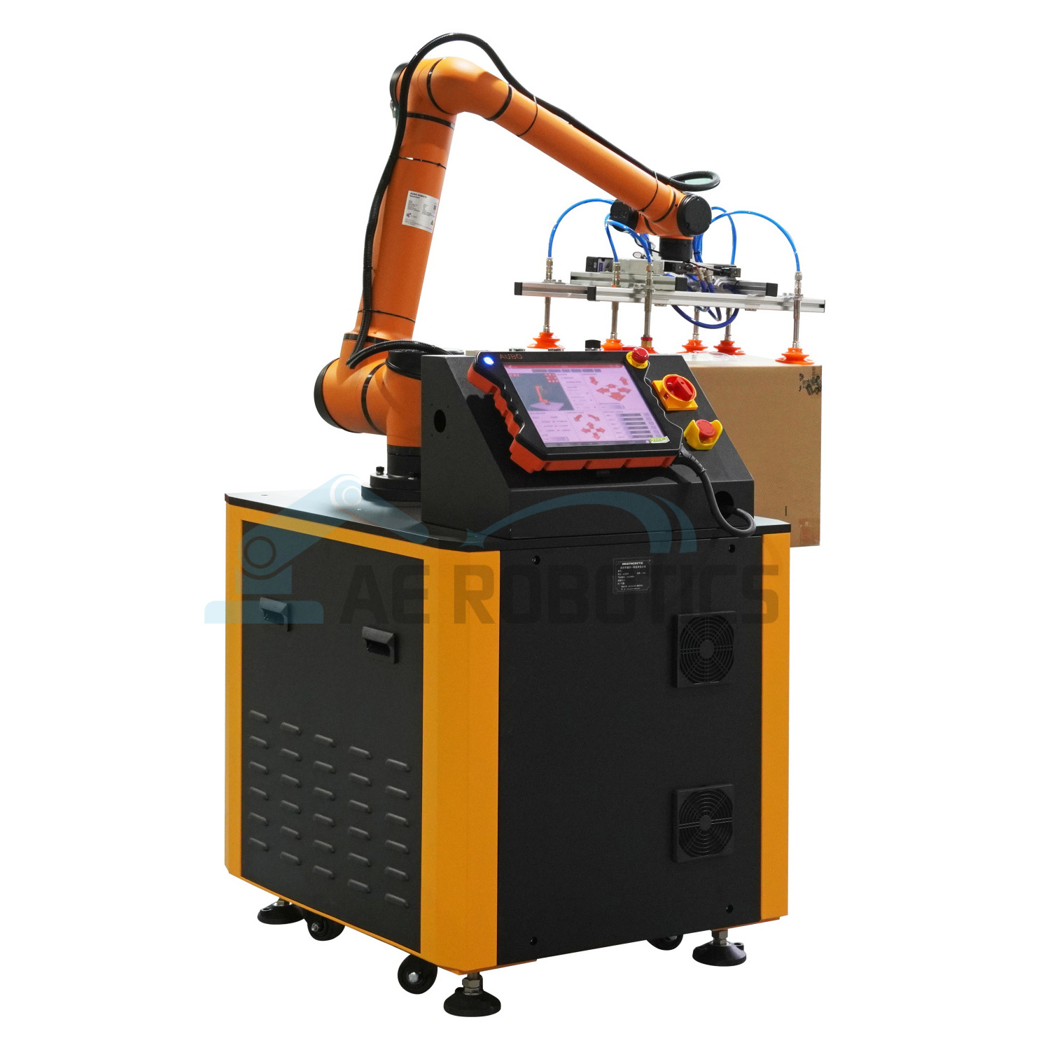 Hot sale 6 axis  Cobot AUBO  robot for palletizing food packaging, frozen foods and biopharmaceuticals